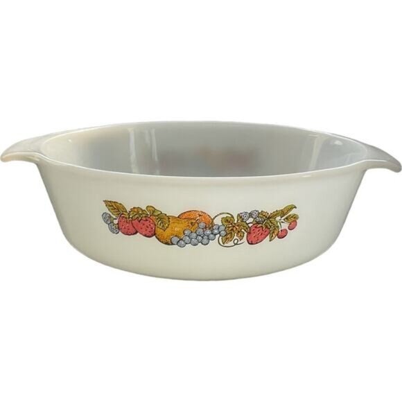 Vintage Fire King Anchor Hawking 1.5QT Round Baking Casserole Dish 437 - Picture 1 of 10